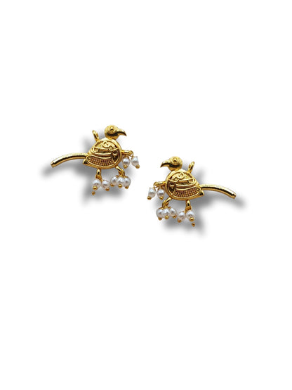 Viana Jewels Pearlie Bird Earrings