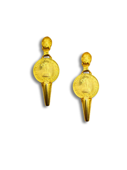 Viana Jewels Coin Earring