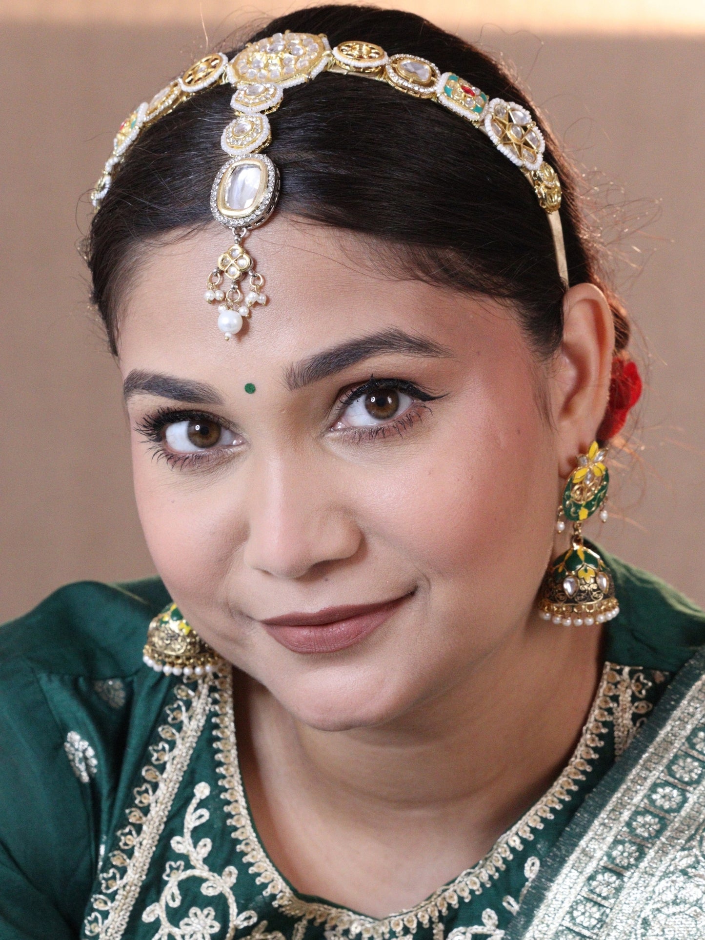 VIANA JEWELS Aditi Maangtikka Hairband