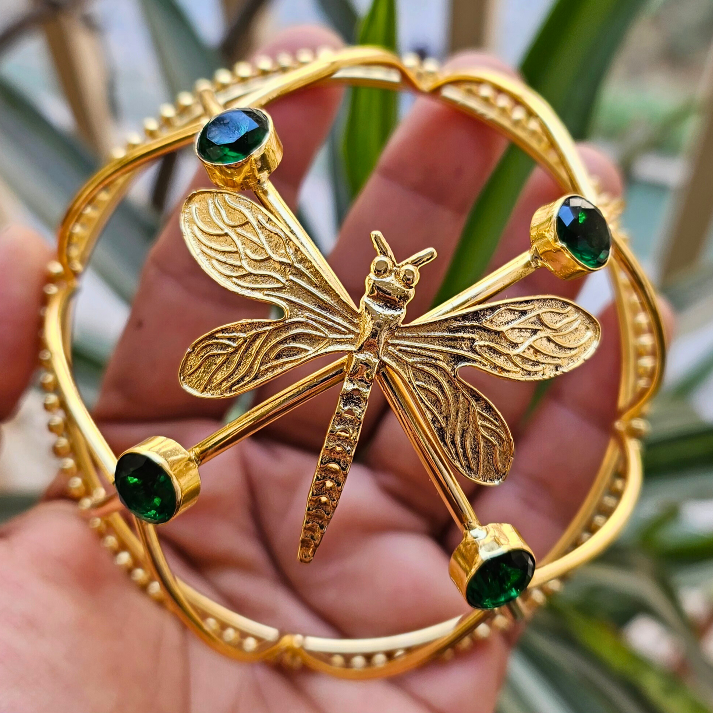 Dragonfly HairBun Accessory