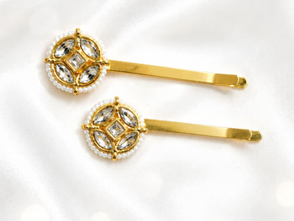 VIANA JEWELS Kesh Qala Meherbaan Royal Hair Pin For Women