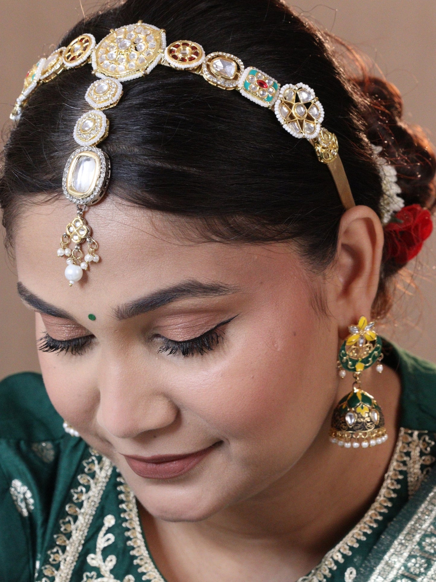 VIANA JEWELS Aditi Maangtikka Hairband
