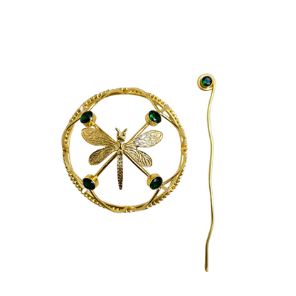 Dragonfly HairBun Accessory