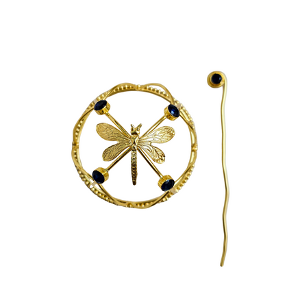 Dragonfly HairBun Accessory