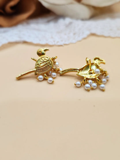 Viana Jewels Pearlie Bird Earrings