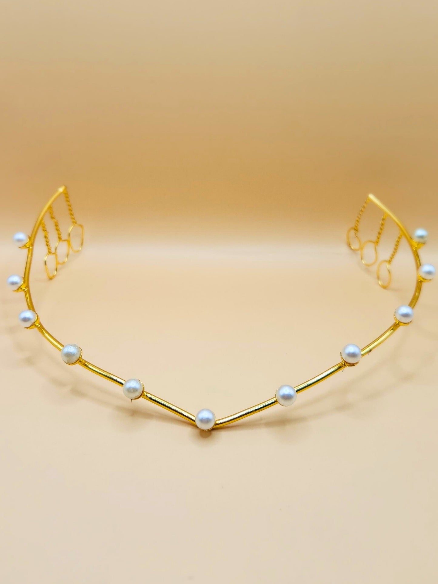 Viana Jewels Pearl Tiara