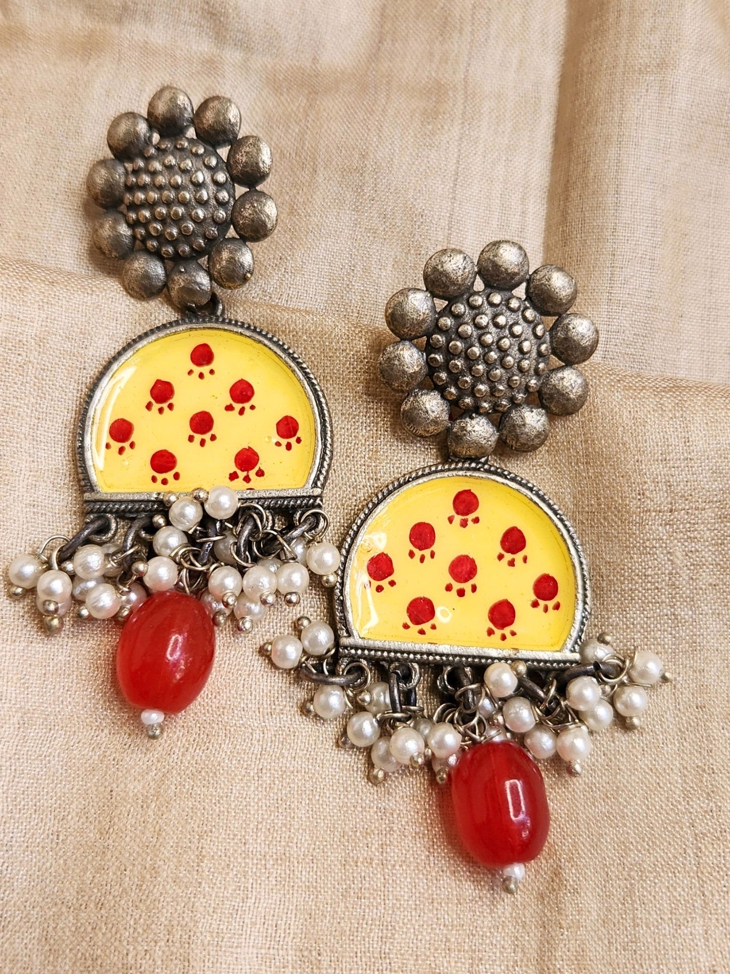 VIANA JEWELS Zareena Chandballi Earrings