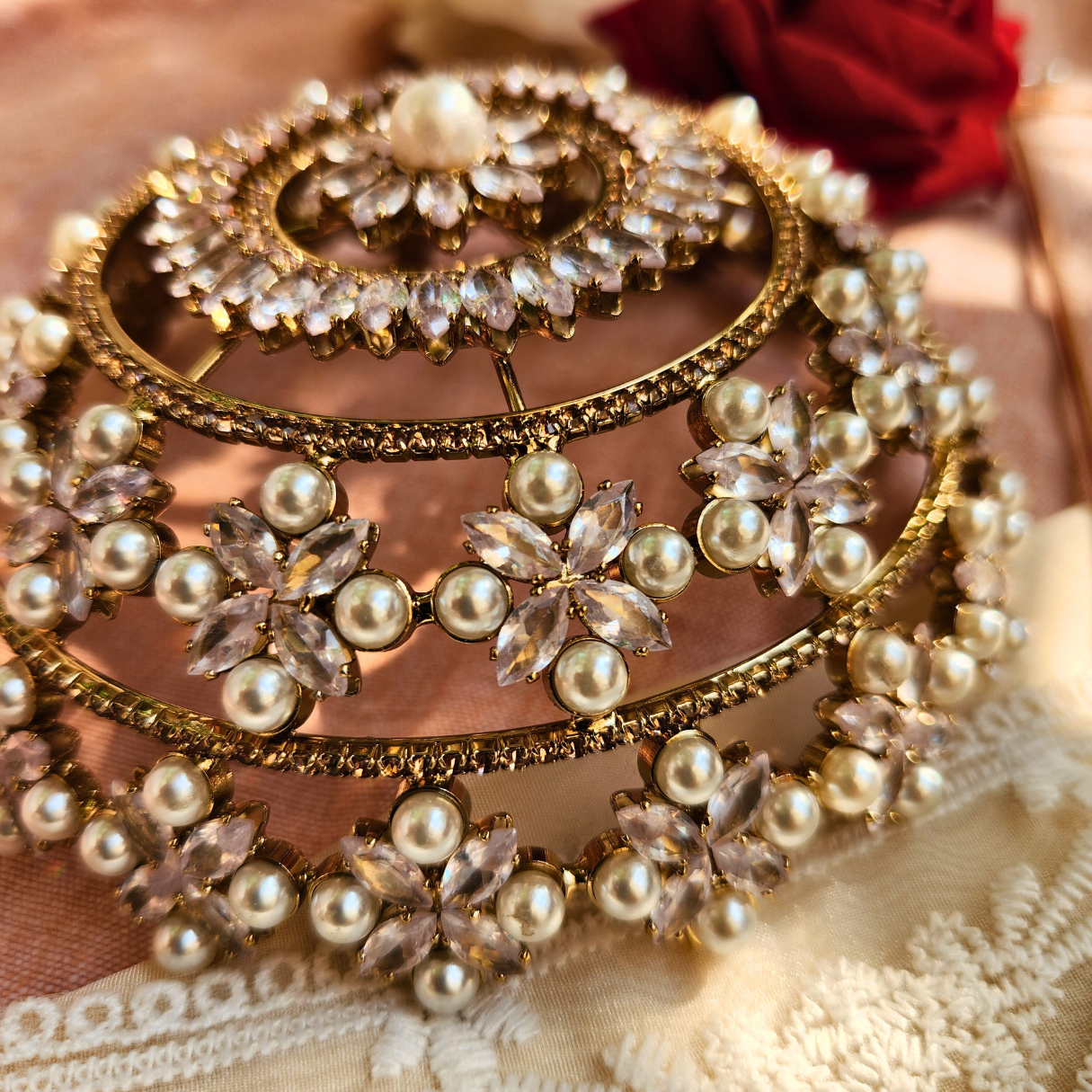 VIANA JEWELS Sitara Hair Bun