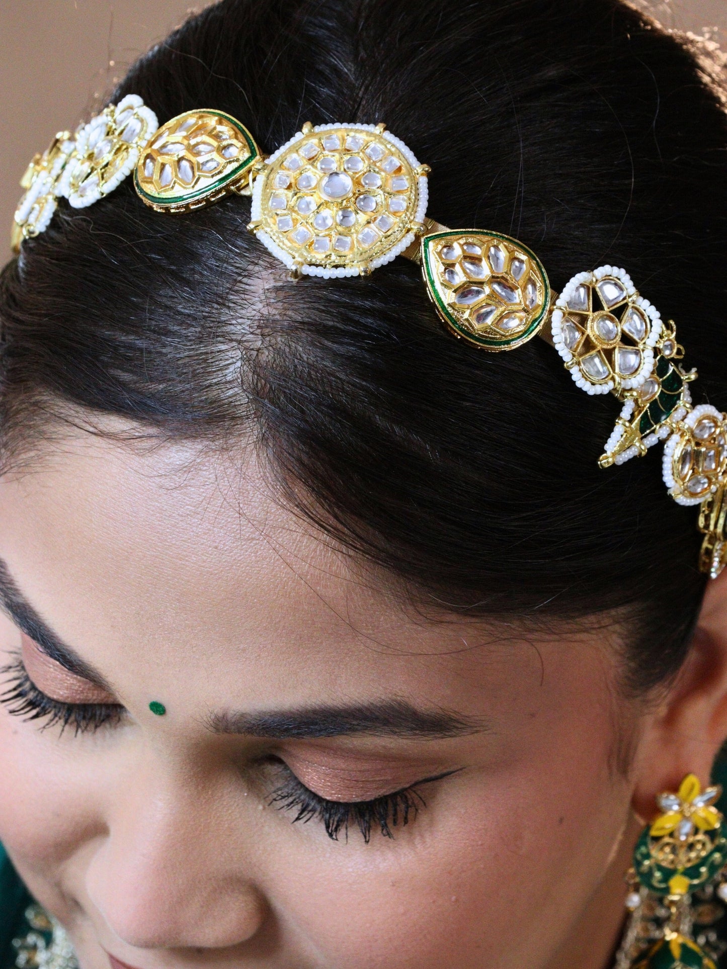 VIANA JEWELS Apara Maangtikka Hairband