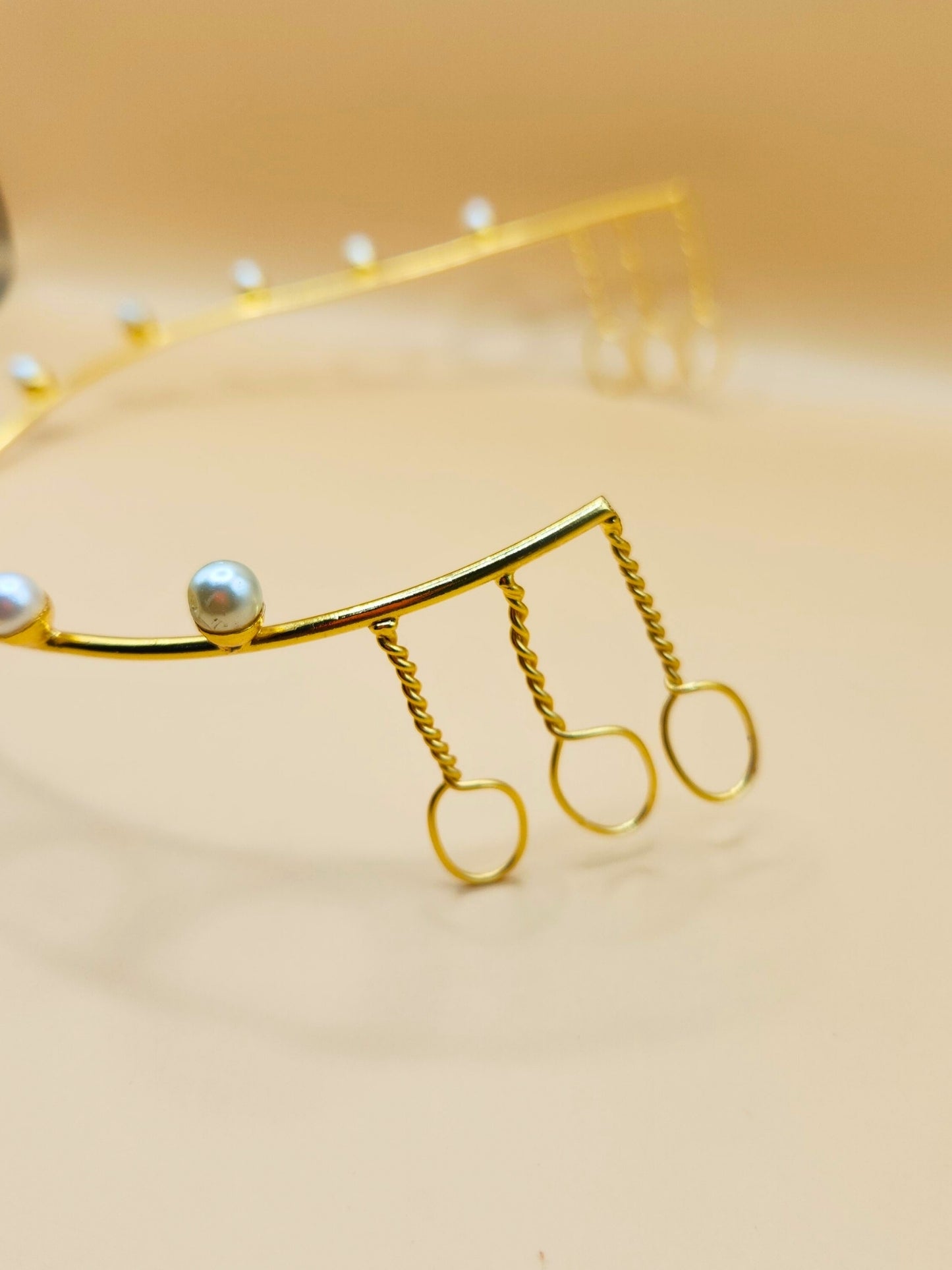 Viana Jewels Pearl Tiara