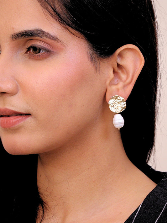 Viana Jewels Aarohi Earring for Women 18K Gold Plated Handmade