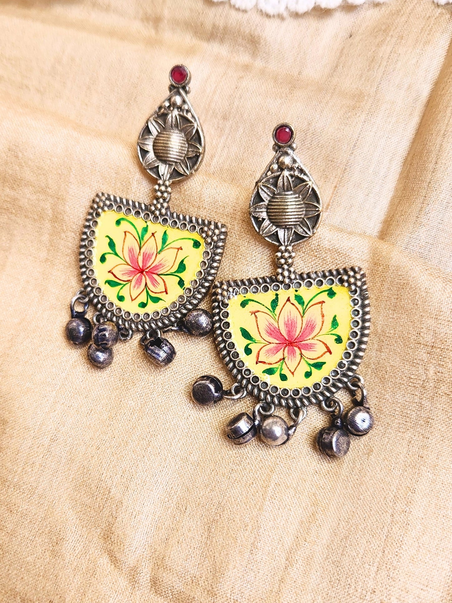 VIANA JEWELS Zareena Chandballi Earrings