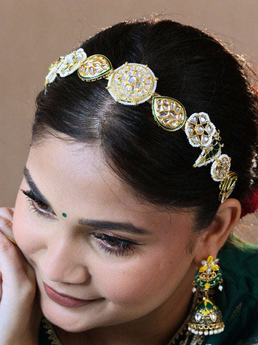 VIANA JEWELS Apara Maangtikka Hairband