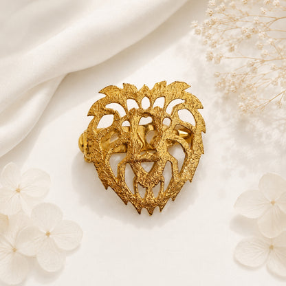 Viana Jewels Regal Lion Brooch