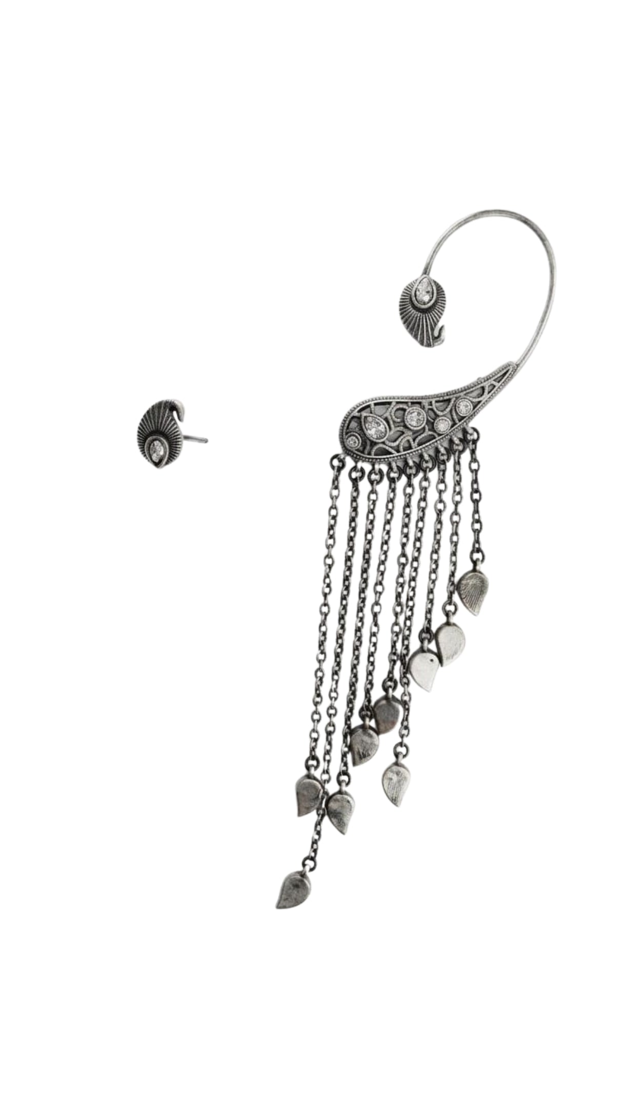 Avantika Silver Necklace