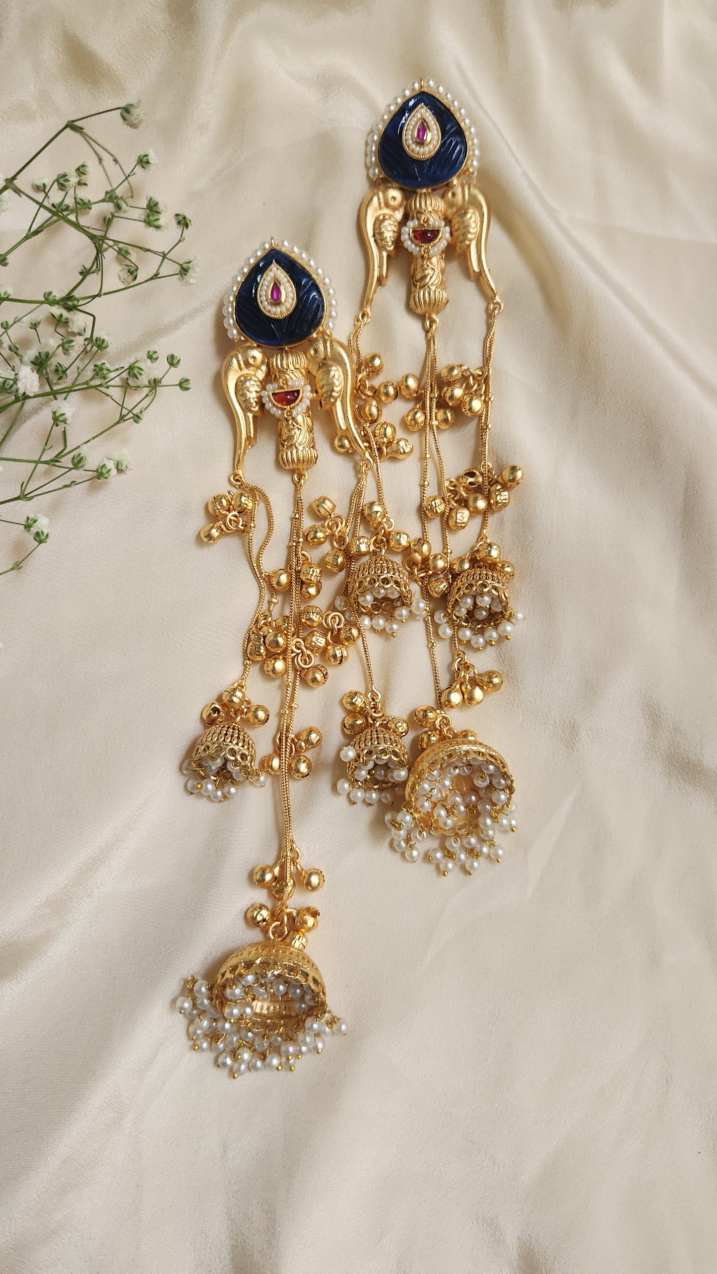 Gul Kashmiri Earrings