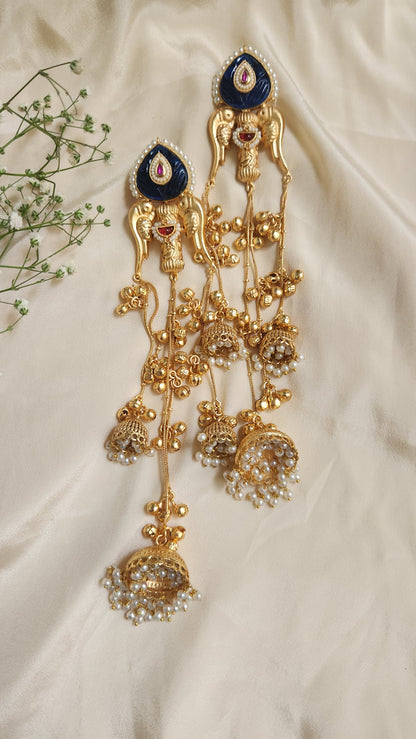 Gul Kashmiri Earrings