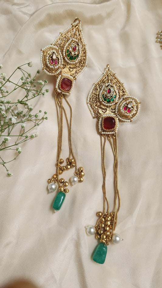 Mehak Earcuff Kashmiri Earrings
