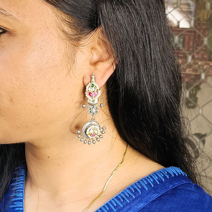 Garba Glisten Pachi Earrings