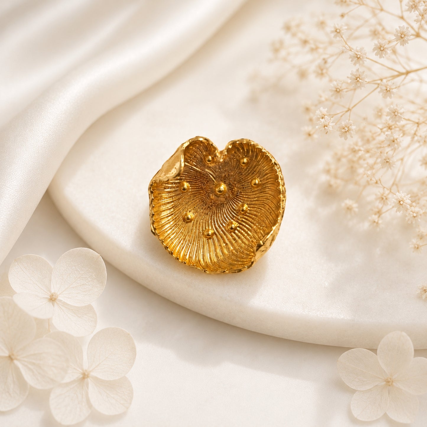 Viana Jewels Lotus Bloom Brooch