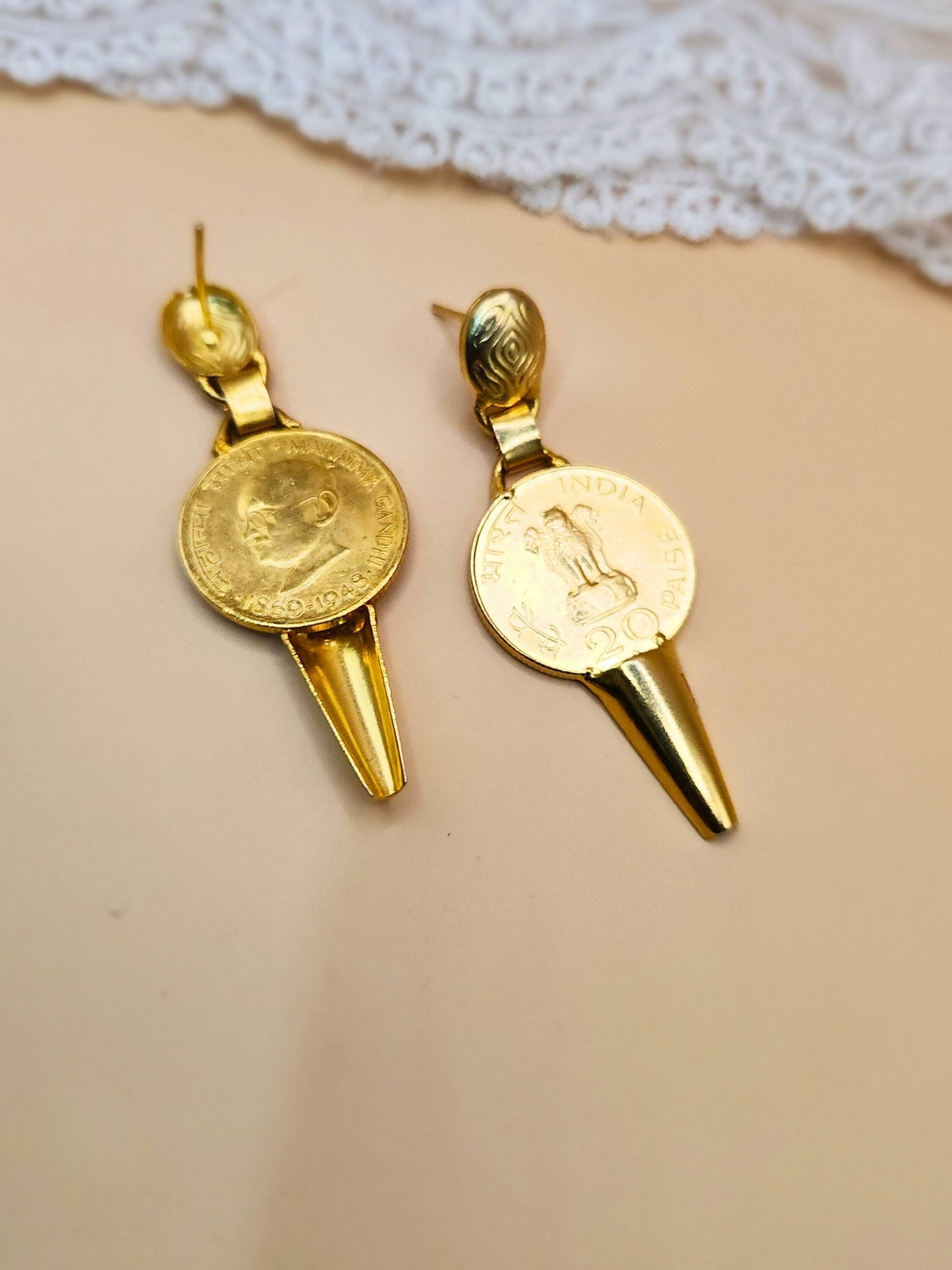 Viana Jewels Coin Earring