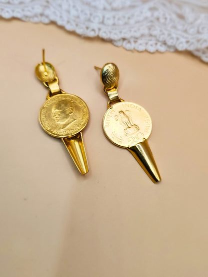 Viana Jewels Coin Earring