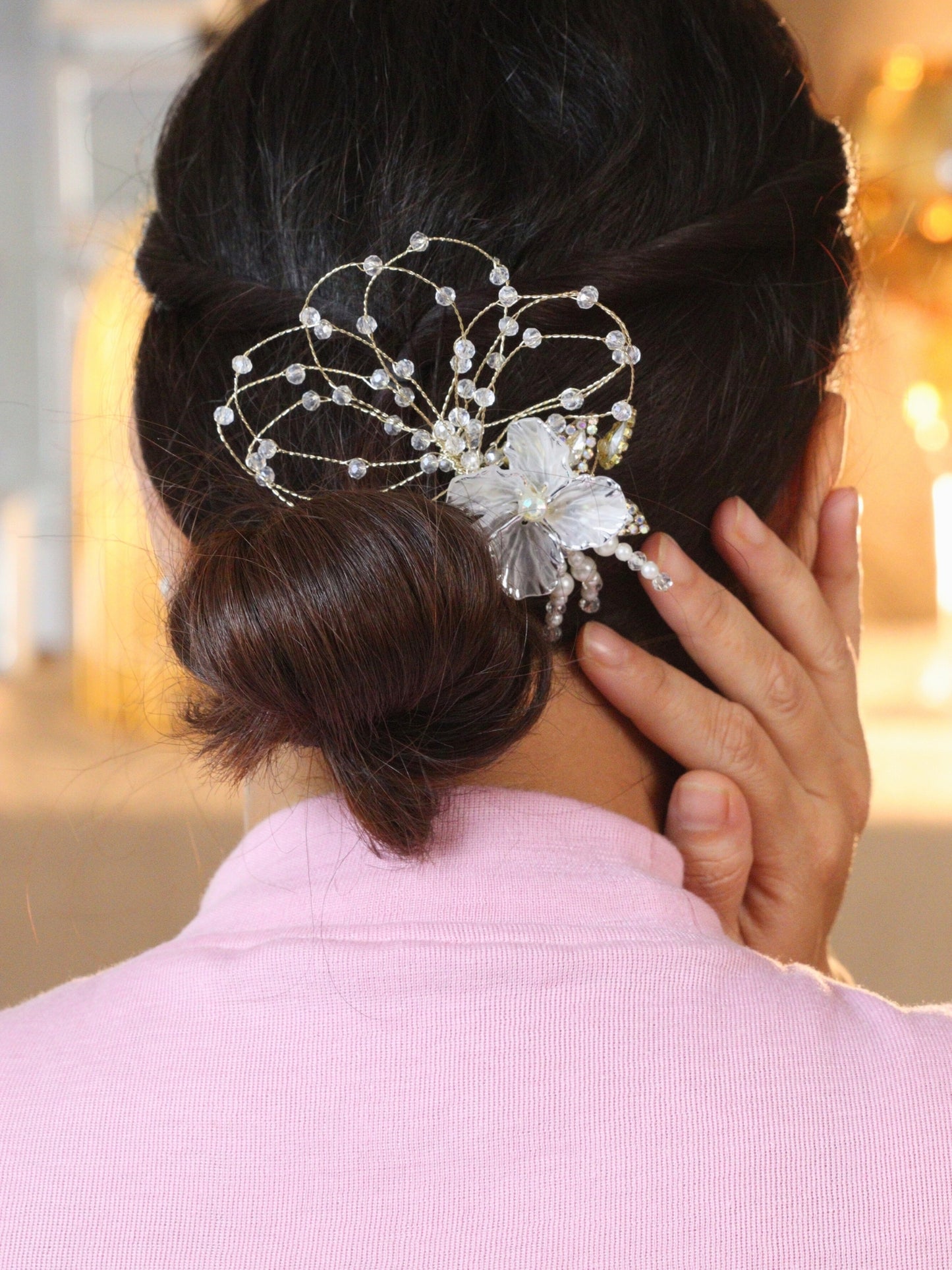 VIANA JEWELS Lily Hair Clip