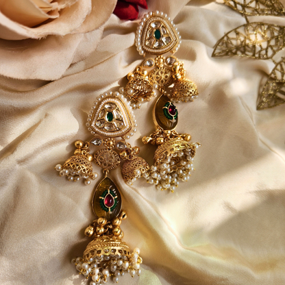 ASHIMA  KASHMIRI TRADIONAL JHUMKA
