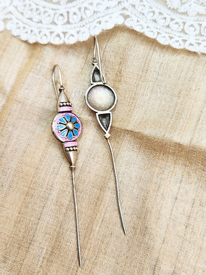 VIANA JEWELS Roohra Needle Earcuffs