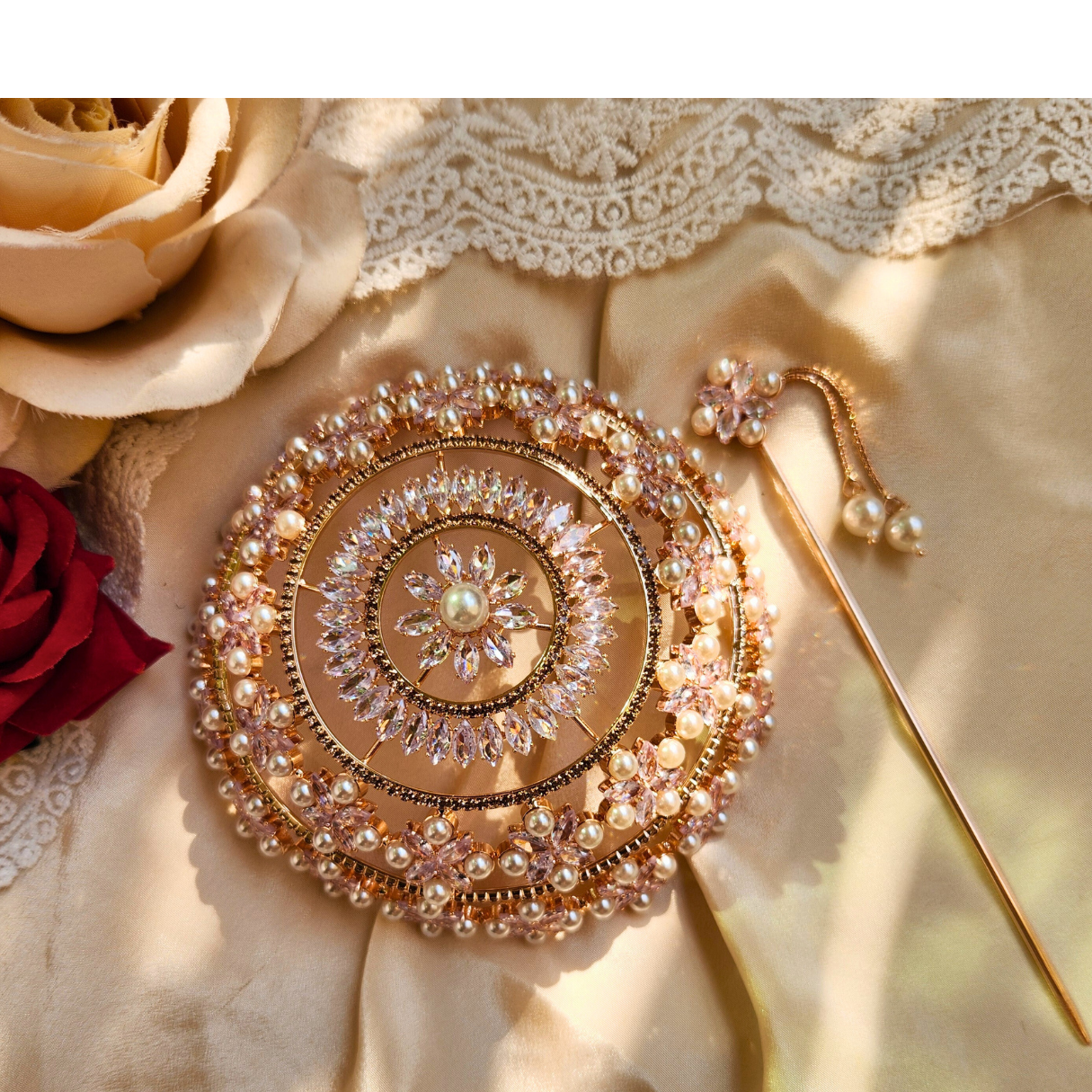 VIANA JEWELS Sitara Hair Bun