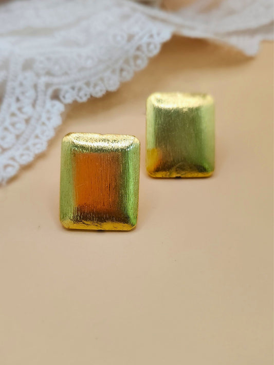 Viana Jewels Block Stud Earrings