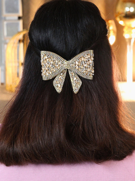 VIANA JEWELS Twilight Bow Clip