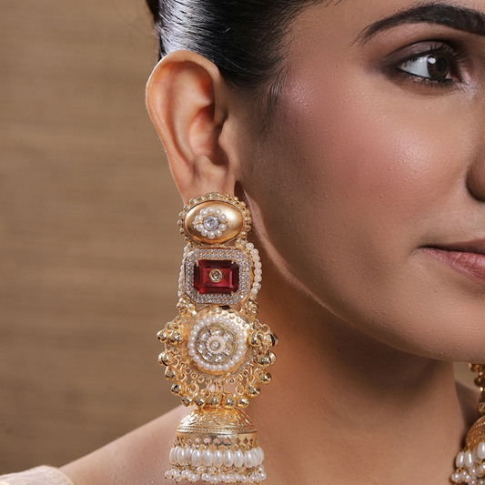 ADVIKA KASHMIRI EARRINGS