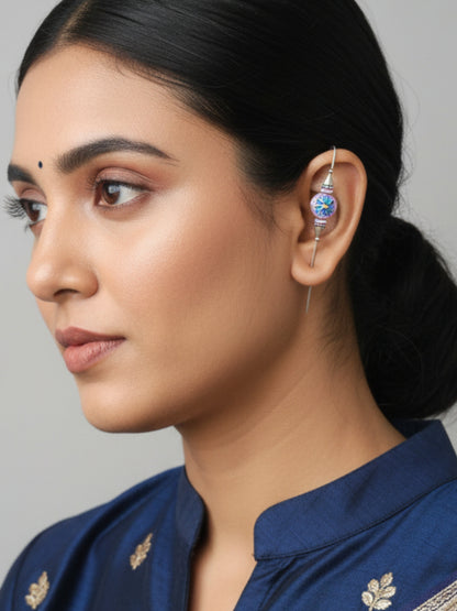 VIANA JEWELS Roohra Needle Earcuffs