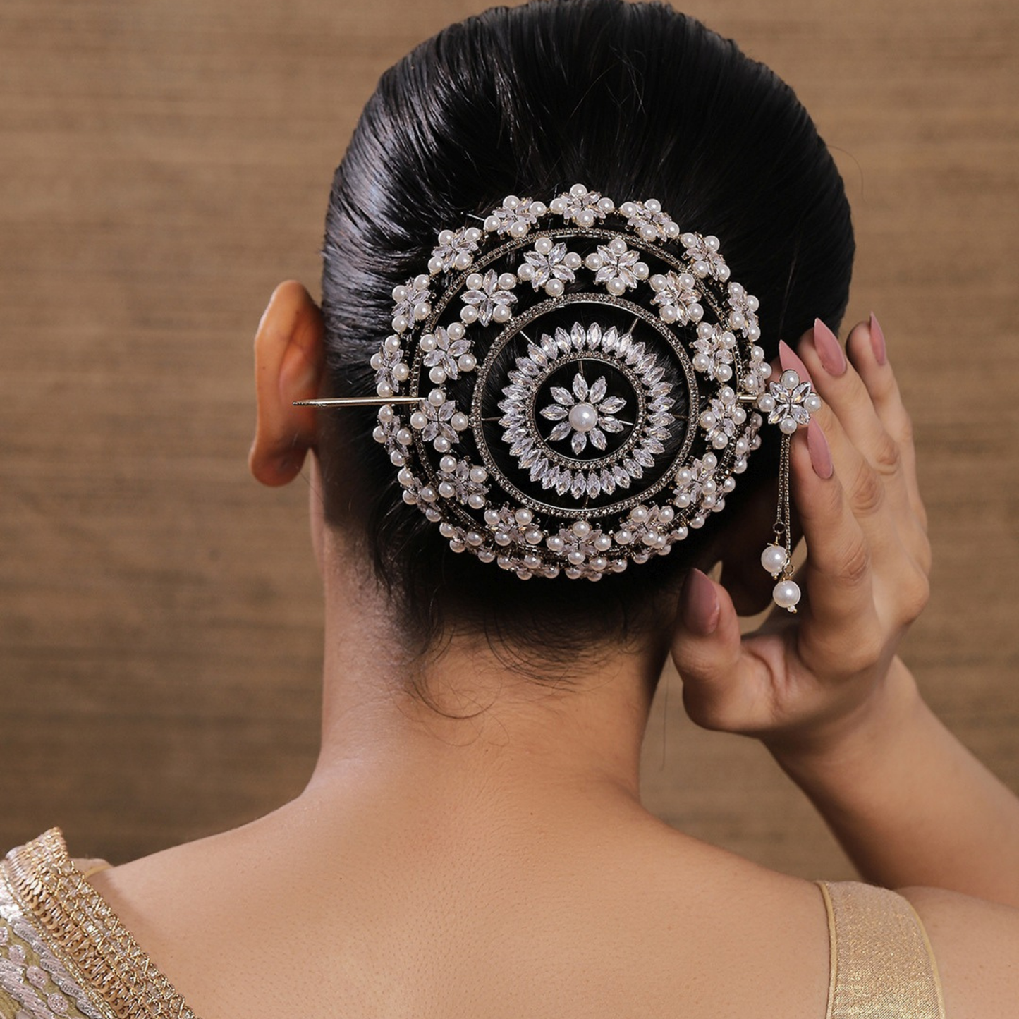 VIANA JEWELS Sitara Hair Bun