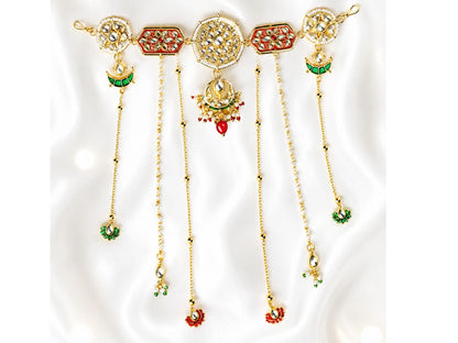 VIANA JEWELS Saundarya Vadhu Bridal Hair Chain For Women