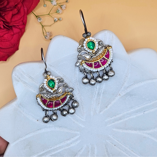 Dandiya Diva Kundan Hooks