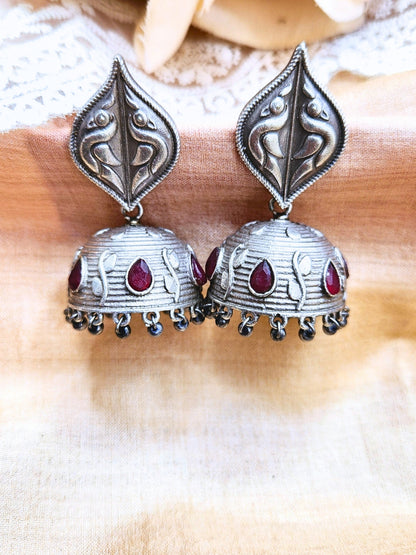 VIANA JEWELS Zaheen Jhumka Earrings