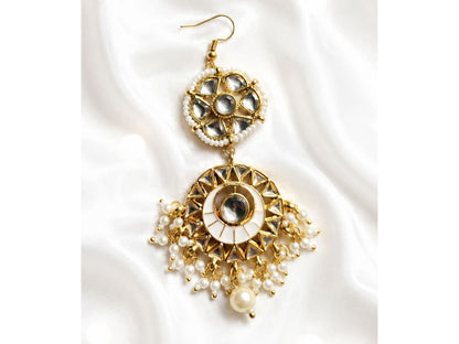 VIANA JEWELS Saundarya Rani Kundan Bridal Passa For Women
