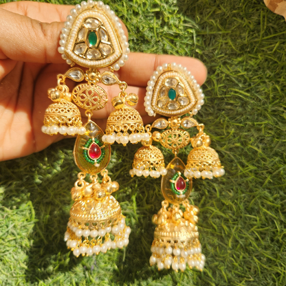 ASHIMA  KASHMIRI TRADIONAL JHUMKA