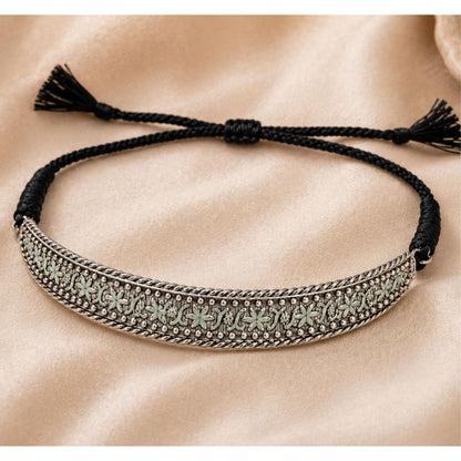 Viana Jewels Avni Festive Silver Choker