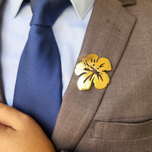 Viana Jewels Monstera Brooch