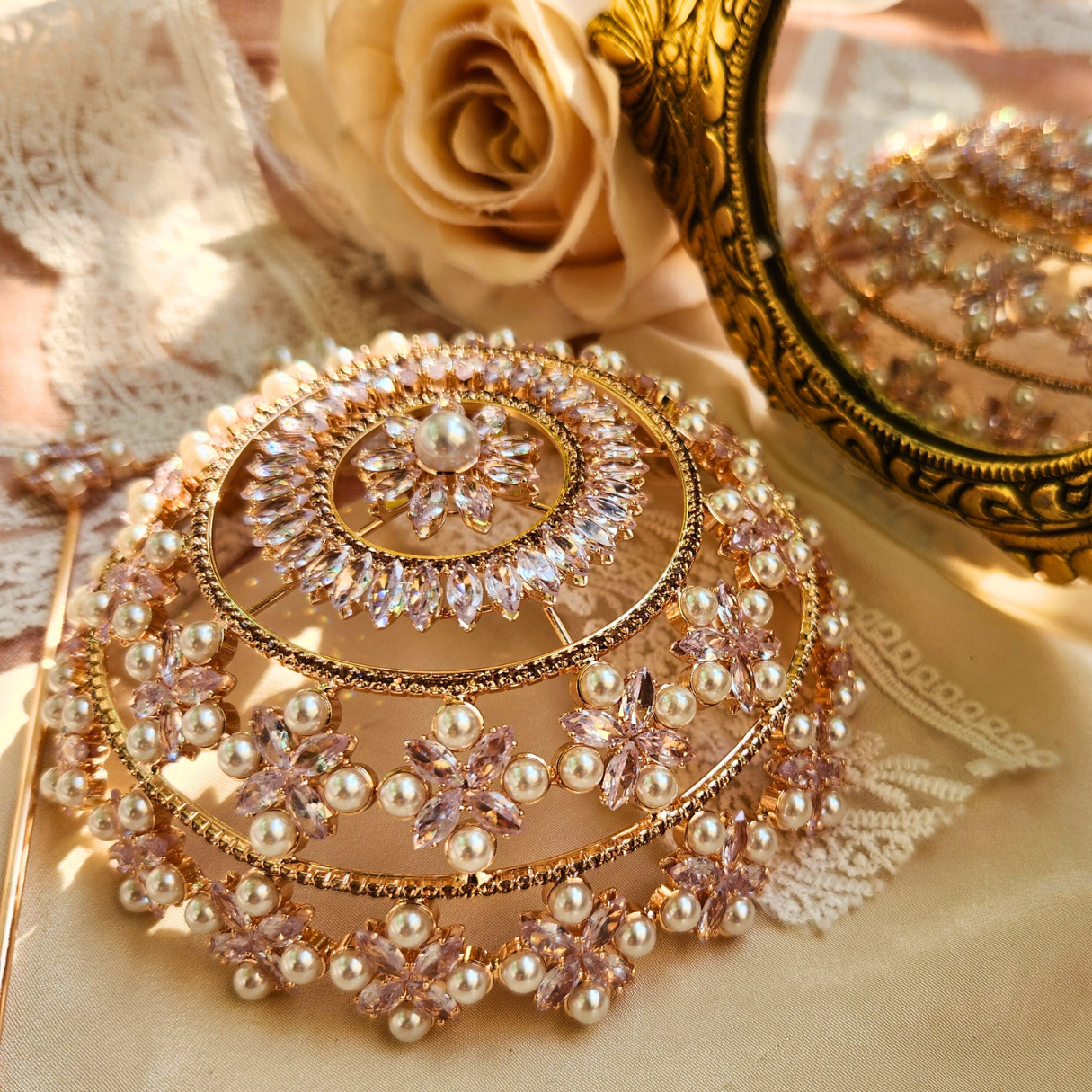 VIANA JEWELS Sitara Hair Bun
