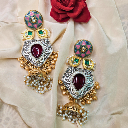 SAANJH KASHMIRI EARRINGS
