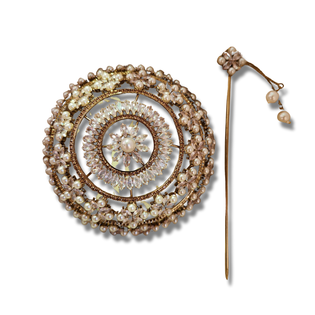VIANA JEWELS Sitara Hair Bun