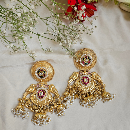 Aayat Kashmiri Pachi Kundan Jhumki