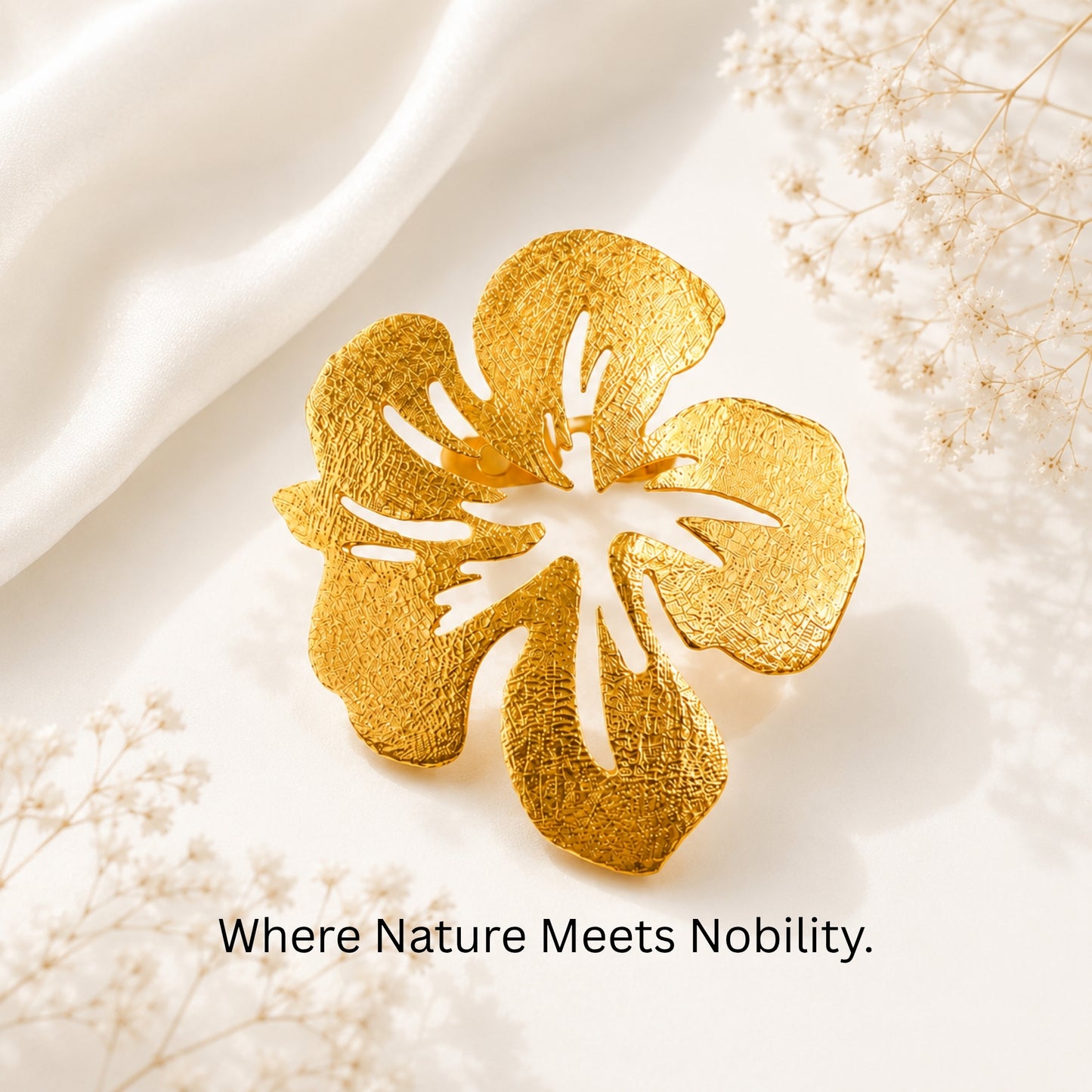 Viana Jewels Monstera Brooch
