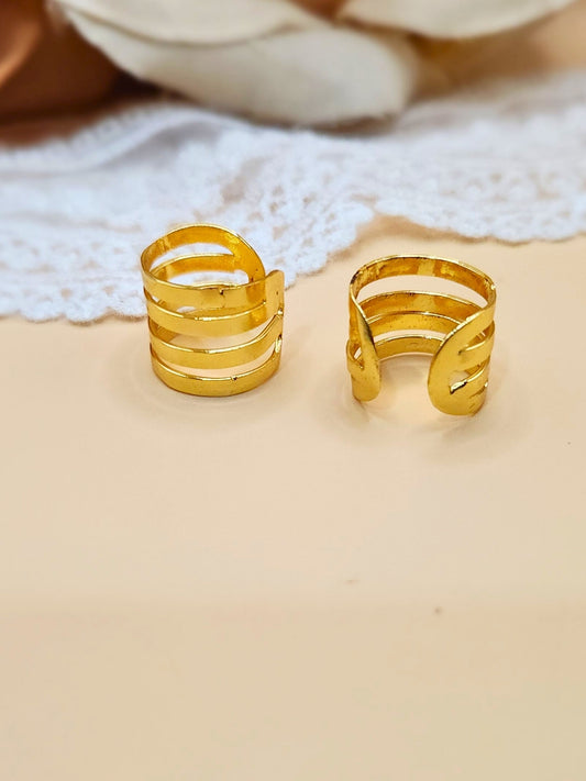 Viana Jewels Coil Ear Cuffs