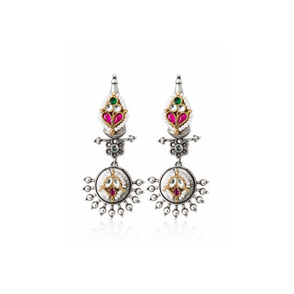Viana Jewels Charvi Statement Pachi Earrings