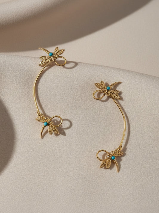 VIANA JEWELS Angel Earcuffs